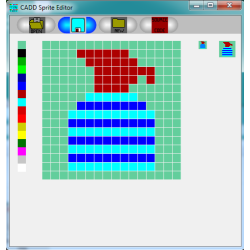 CaDD TI Sprite Editor